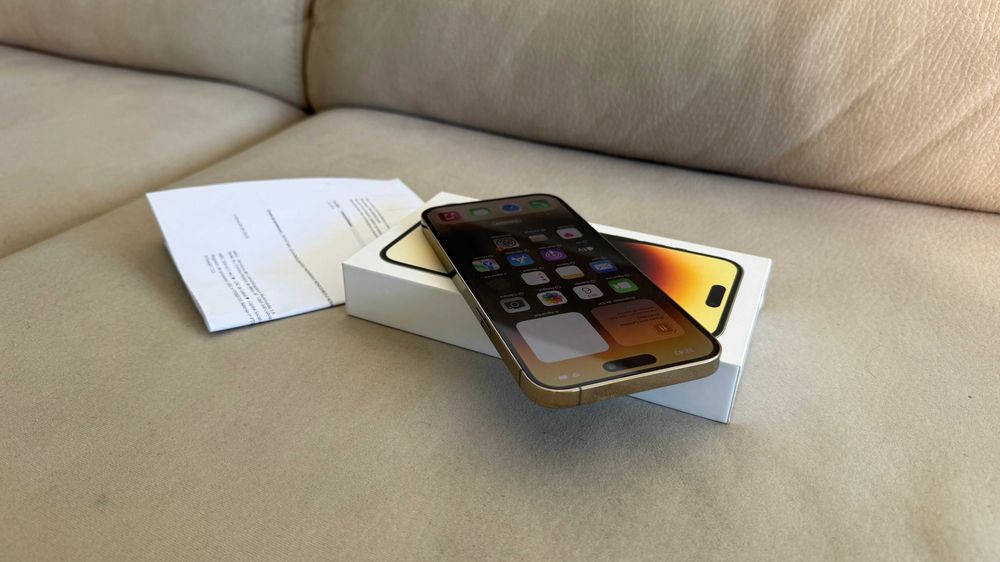 Vendo troco iPhone 14 Pro Max 512Gb Gold C/Fatura Nacional