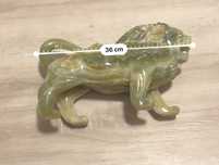 Leão em Jade 36 cm RARO
