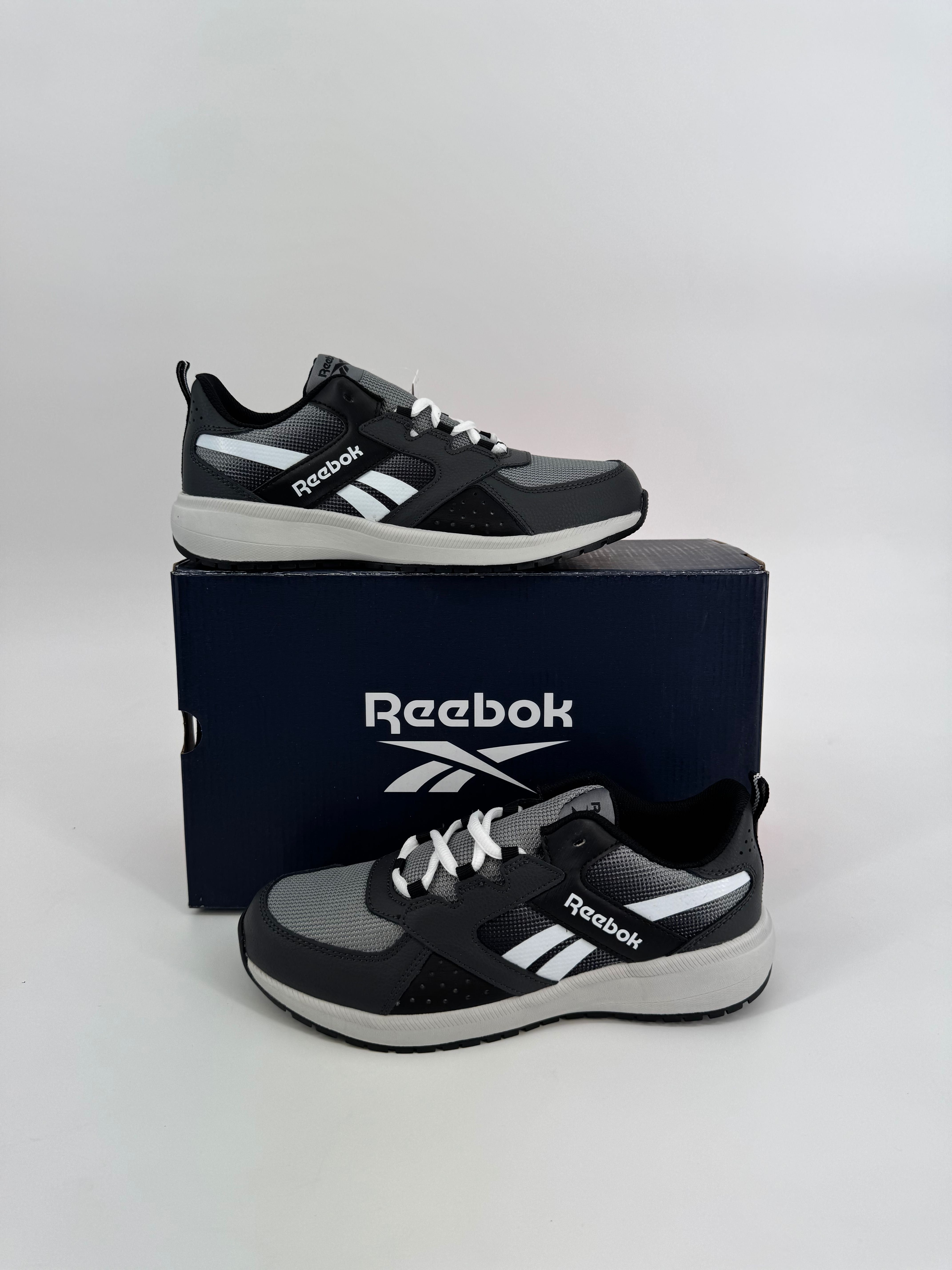 Reebok sneakersy damskie 38 czarne szare białe nowe tenisówki sportowe