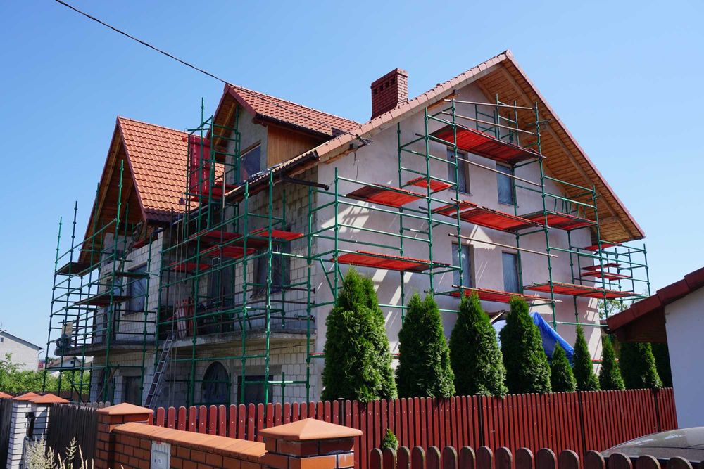 Rusztowanie klinowe Rusztowania choinkowe 100 m2 Promocja Zimowa