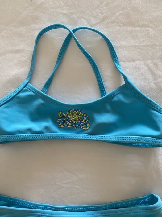Stroj kapielowy bikini niebieskie