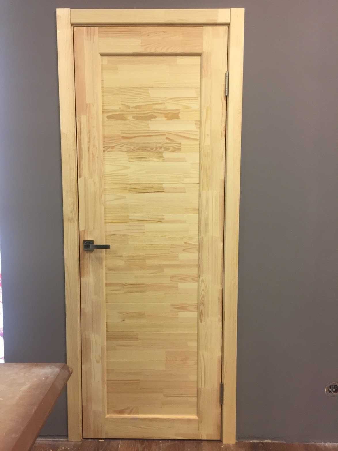 Двери деревянные • сосна натуральная под покраску