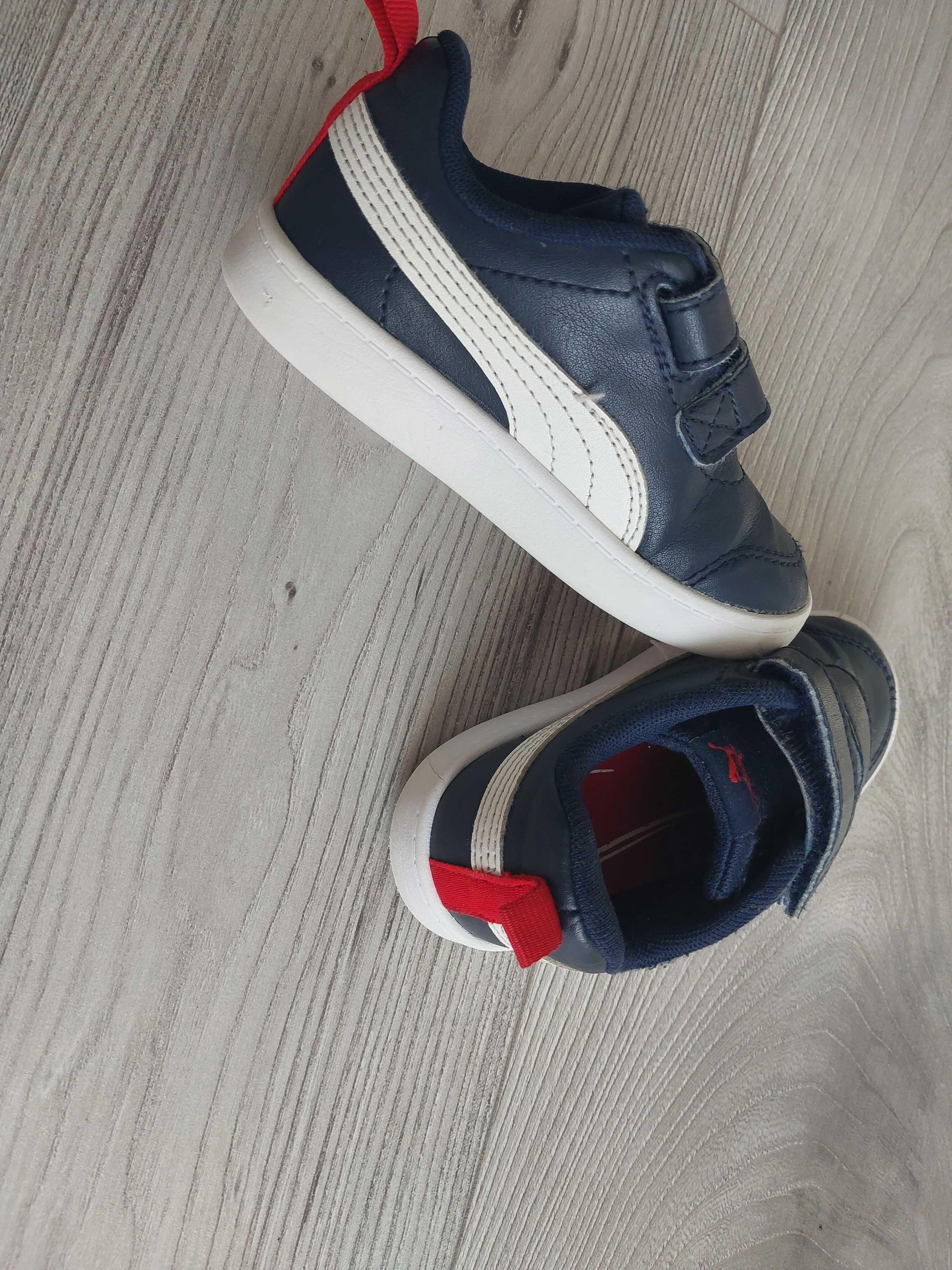 Buty skórzane PUMA na wiosnę  23 Buciki buty  stan bdb wkladka 15.5 cm