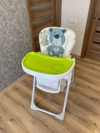 Дитячий  стілець для годування Mioobaby TEDDY, White