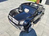 Mercedes Benz X-Class dla dzieci Lakier Czarny+ Pilot + Napęd 4x4