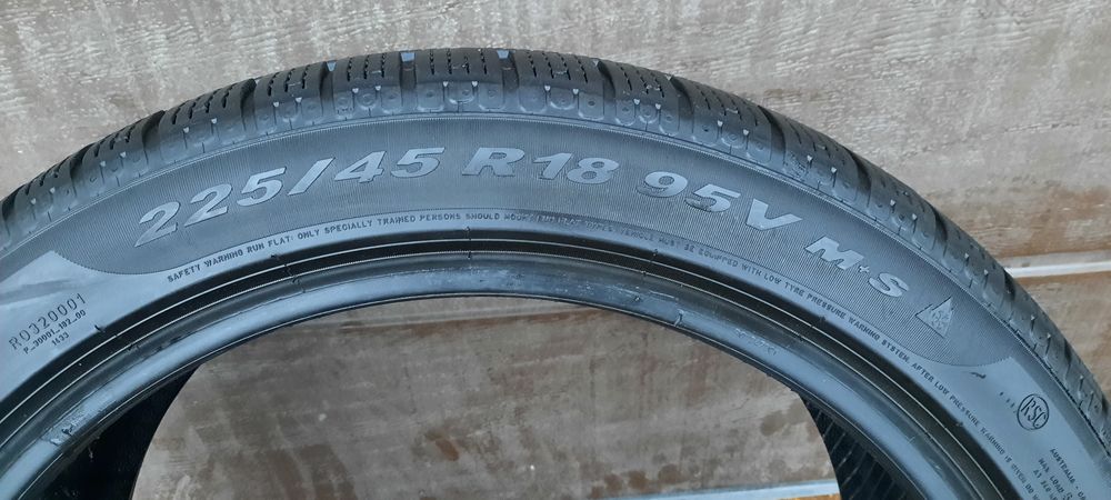 Pirelli 225/45 R18 Sottozero 6.5 mm RUNFLAT 2017