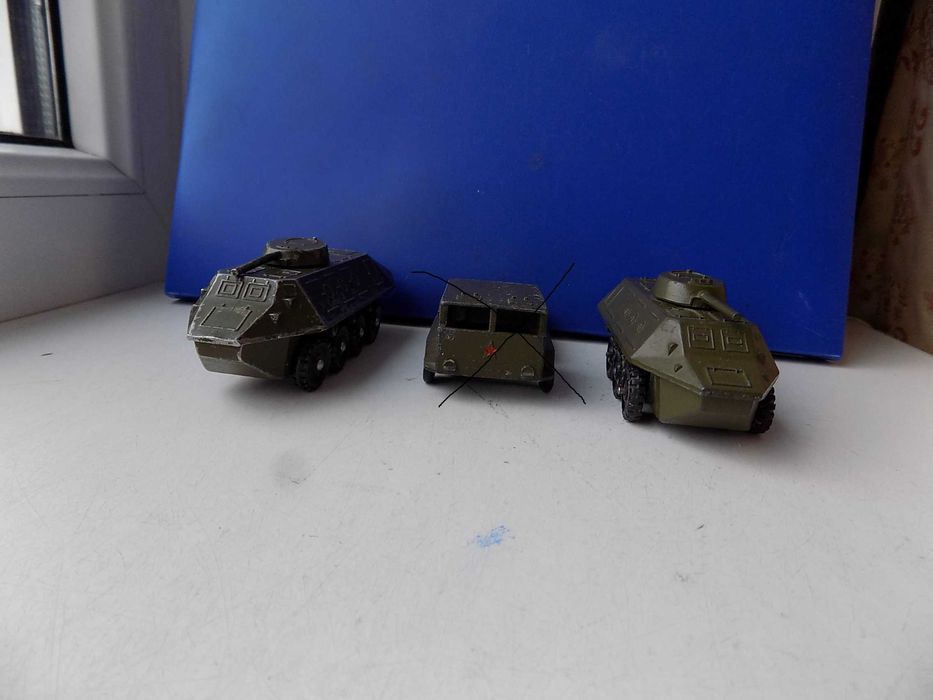 Тягач, БТР Военная техника сделано в СССР Звезда 1:72 (Эра)