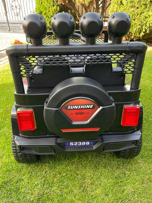 MEGAAUTKA.PL Auto na akumulator JEEP DLA DZIECI 4×4 Samochód PILOT EVA