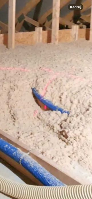 ocieplenia wełną celulozową wdmuchiwaną, wełną drzewną STEICOzell