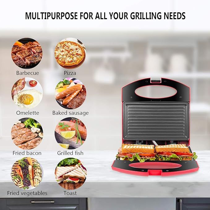 opiekacz do kanapek grill kontaktowy panini 750w gotoll vv