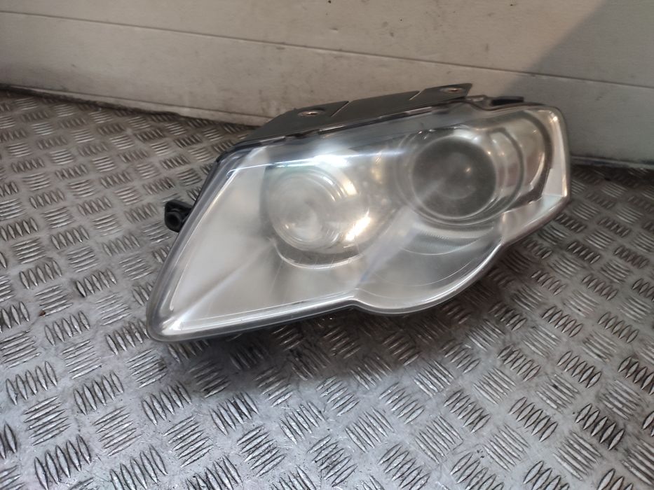 Volkswagen Passat B6 lampa lewy przód Bi Xenon