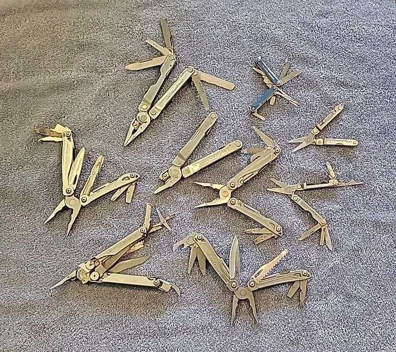 Продам 8 мультитулів Leatherman 1 лотом