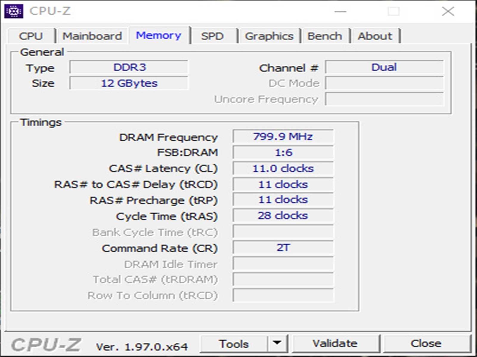 DDR3 12GB KingSton 12800 -Komputer