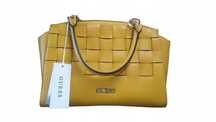 Guess Torebka Damska Torba Braidy Satchet Hwbraip5476 Musztardowa T571