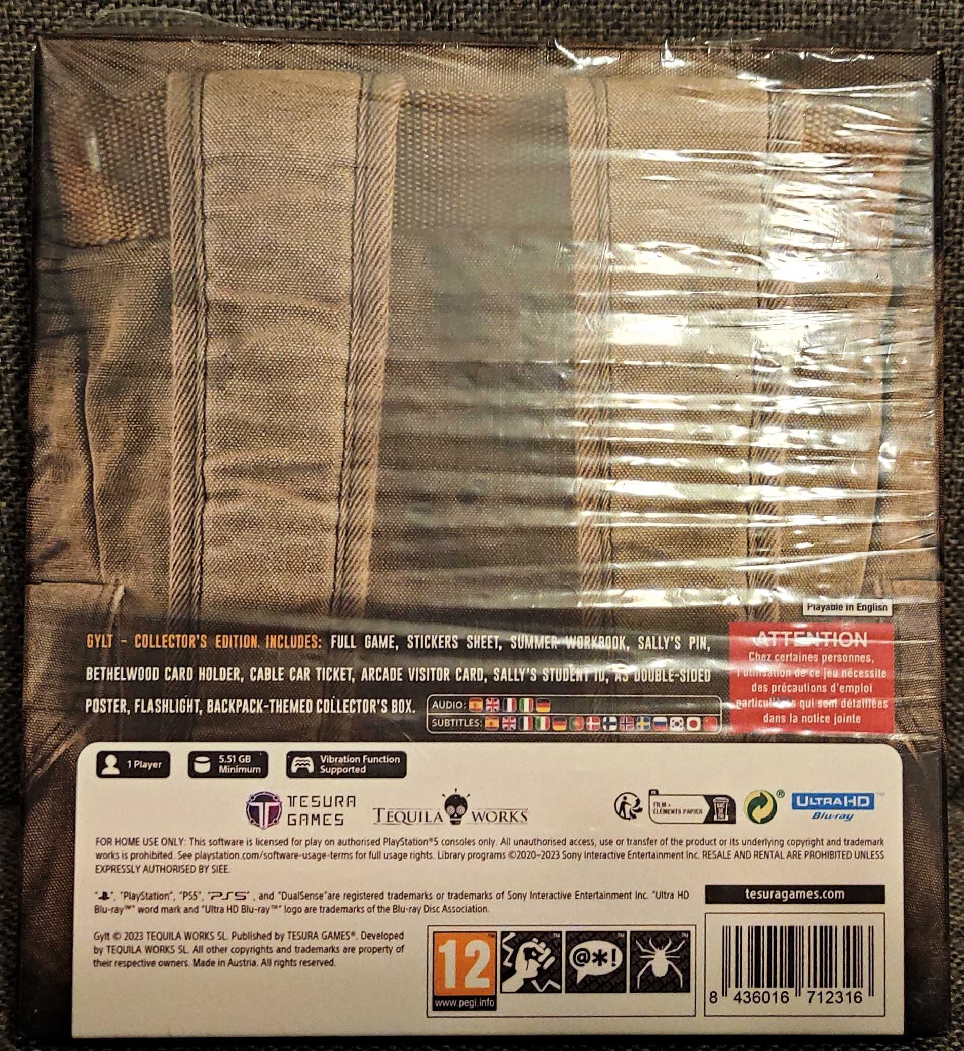 Gylt Edycja Kolekcjonerska Collector's Edition PS5 Bielsko-Biała