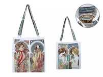 NOWA torba torebka shopperka Alfons Mucha Moet i Chandon Pierwiosnek