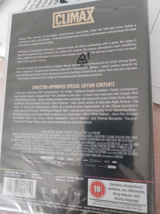 Filme " Climax" de Gaspar Noé