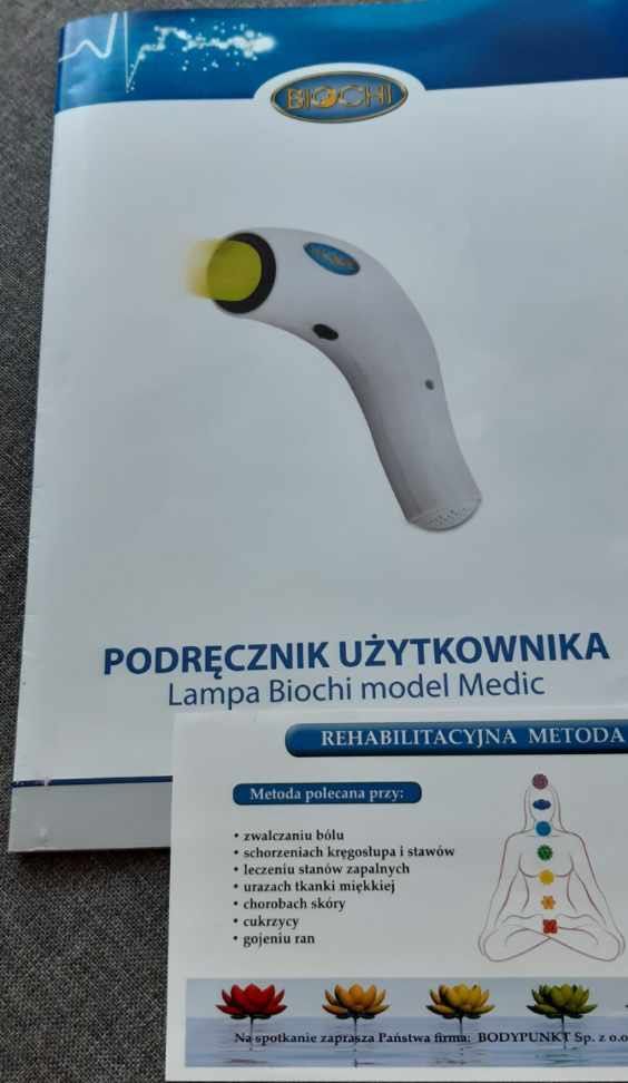 Lampa lecznicza do terapii światłem spolaryzowanym Biochi Medic