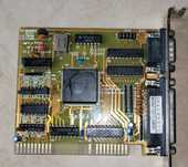 Karta I/O ISA 8bit PC XT LPT + 2x COM
