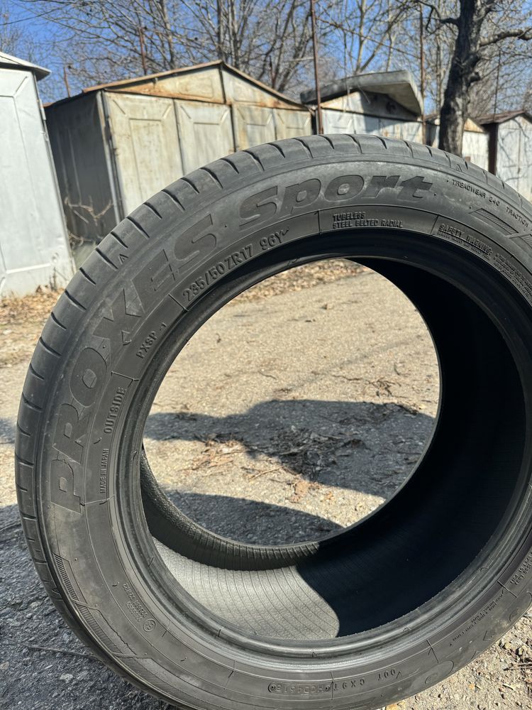 Резина лето Toyo 235/50/R17 бу