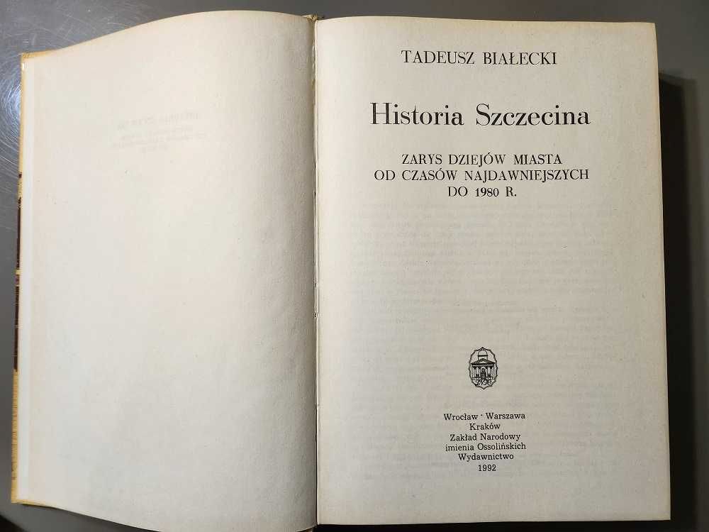 Historia Szczecina Tadeusz Białecki