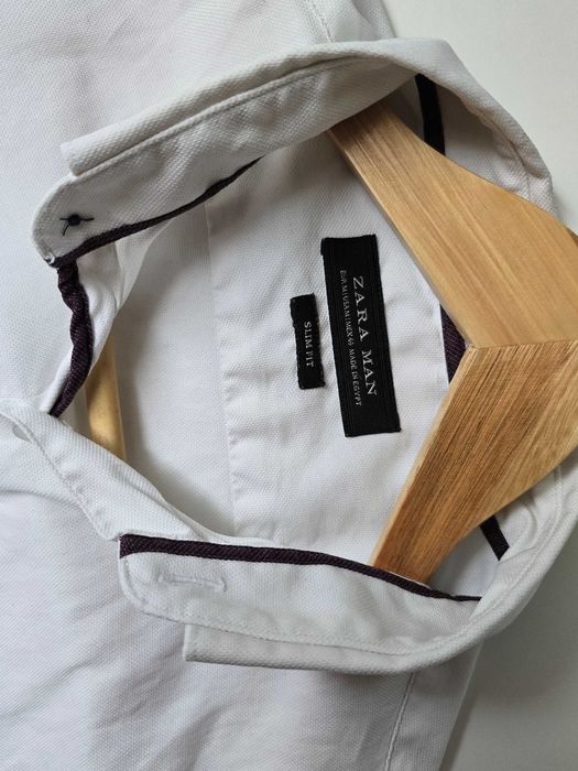 Biała koszula Zara Man