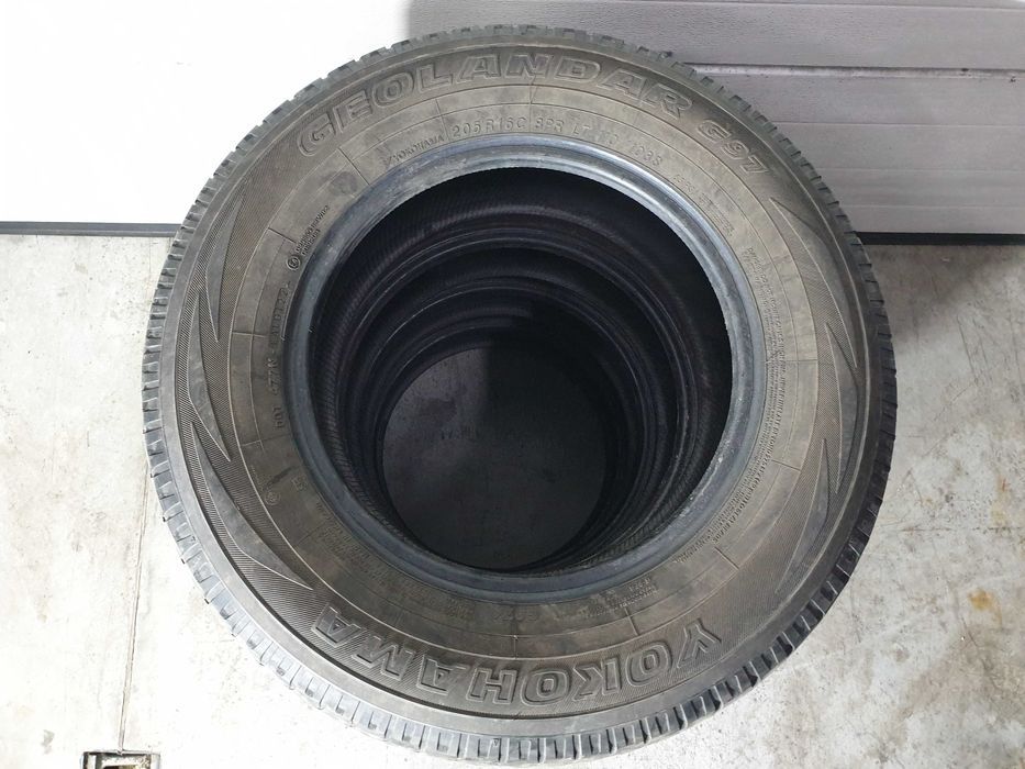 4szt. 205/80/16C 110/108S Yokohama Geolander G97A 5,5mm 2022r[ 10641 ]