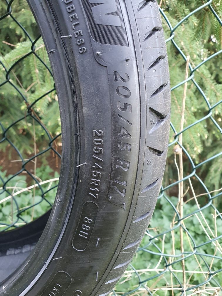 Nowe opny MICHELIN  205/45 R17