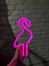 Różowy Neon LED Flaming (XXL)