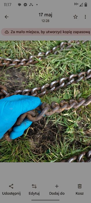 Łańcuchy śniegowe, leśne koło 18.4 34 do traktora