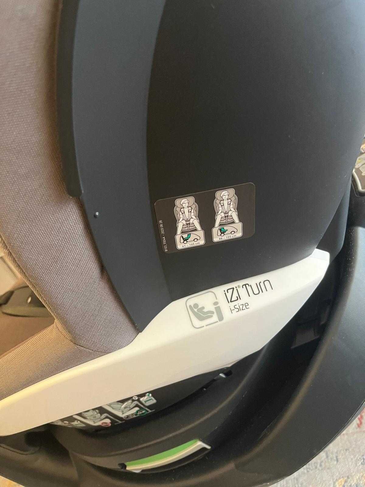 Cadeira auto BeSafe IziTurn 6 meses até 4 anos com Isofix