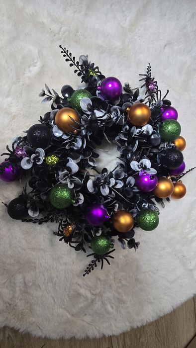 Mini wieniec halloween