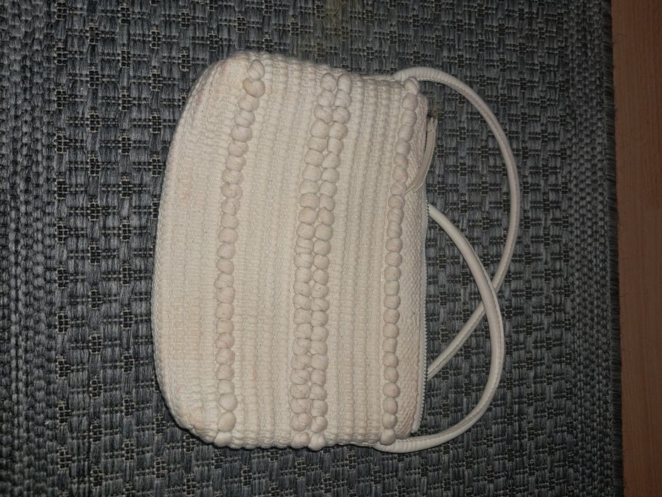 Torebka  boho kremowa