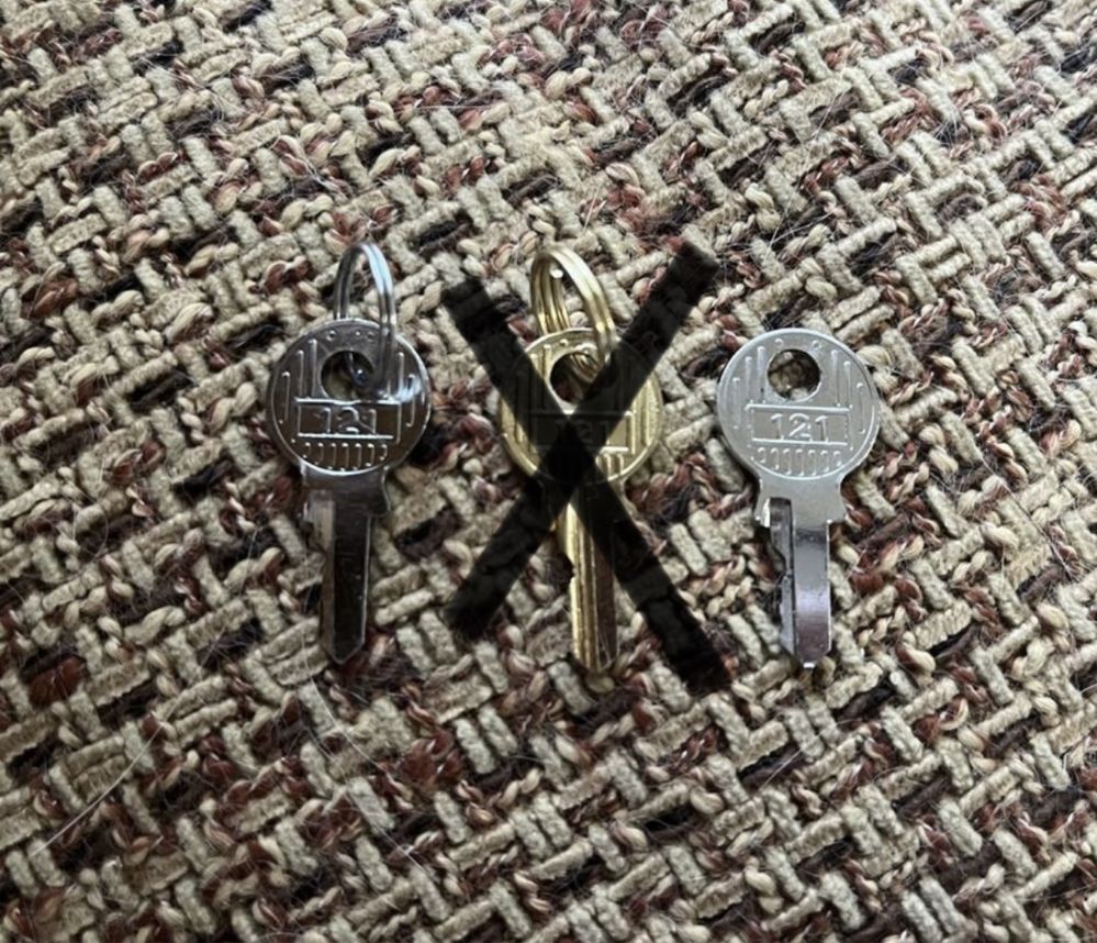 Ключик ключи к замку сумки hermes 121