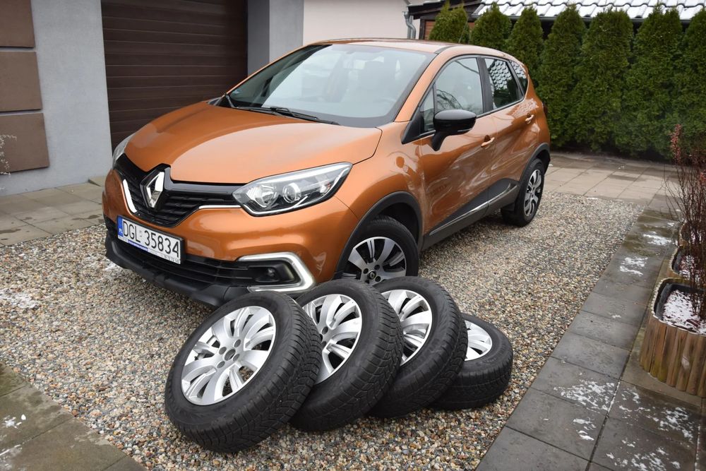Renault Captur SALON POLSKA Bezwypadkowy Serwisowany Pewny HAK 2 x koła w cenie