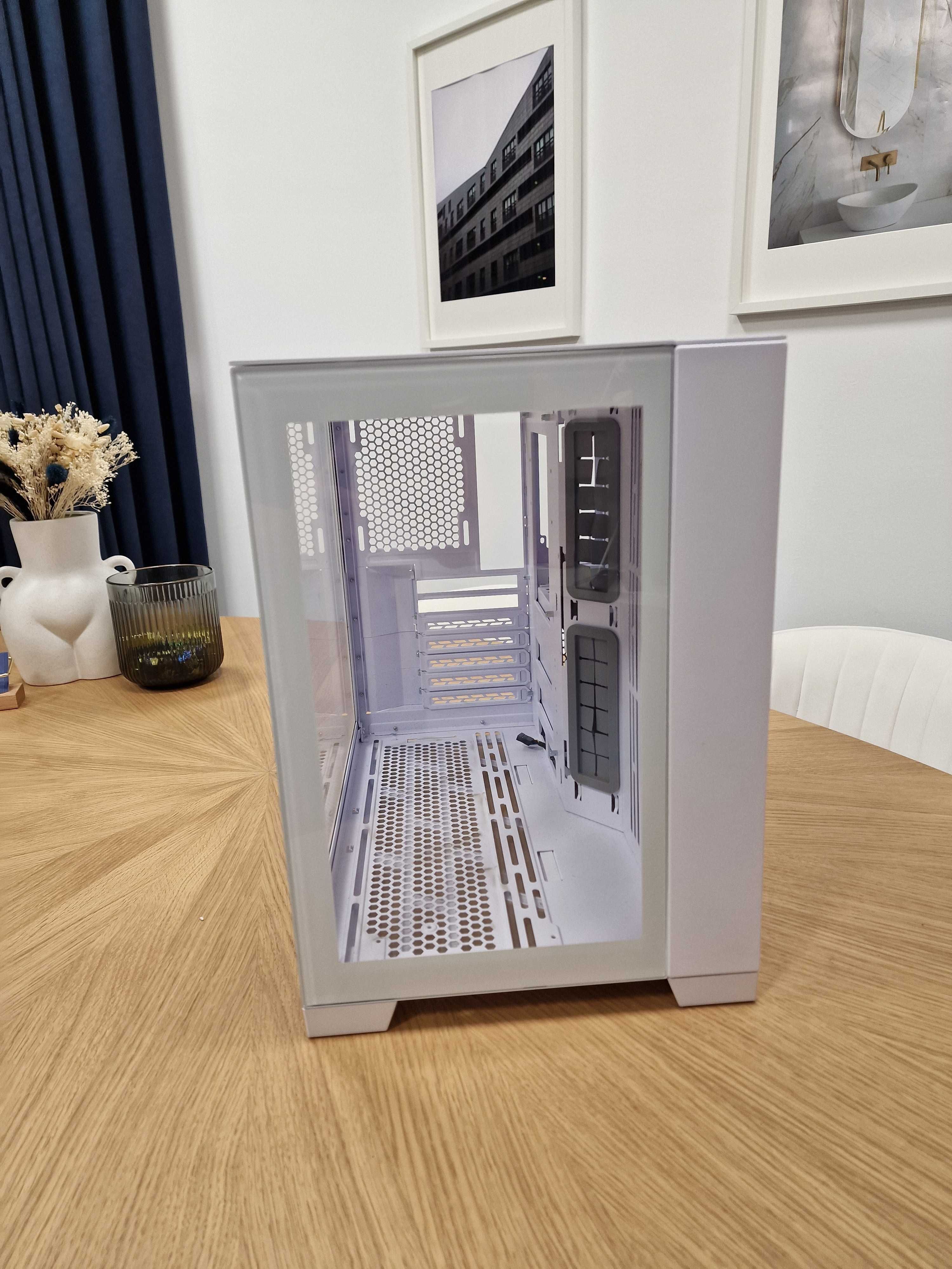 Caixa ATX Lian Li O11D Dynamic Mini S Vidro Temperado Snow Edition