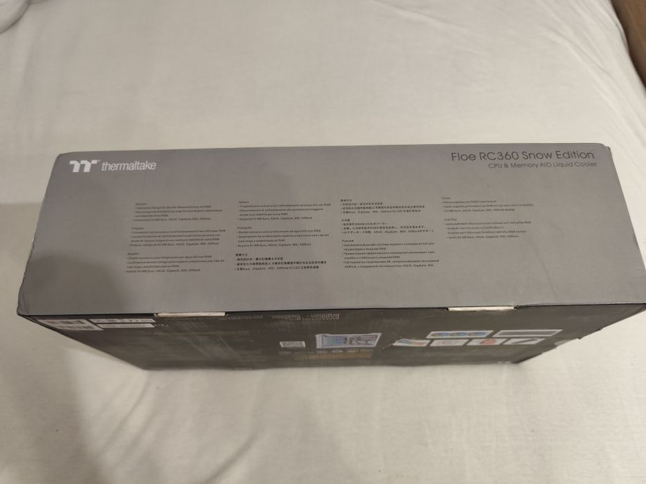 Chłodzenie wodne aio thermaltake  floe RC 360 argb