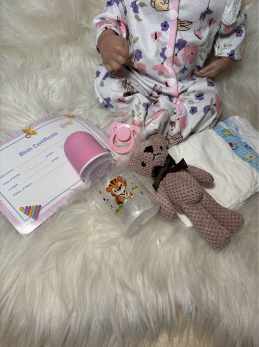 Лялька реборн 46 см дівчинка reborn