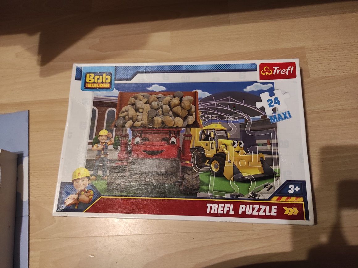 Puzzle Maxi/Gigant Świnka Peppa, Bob budowniczy,Psi patrol. 4 szt/40zl