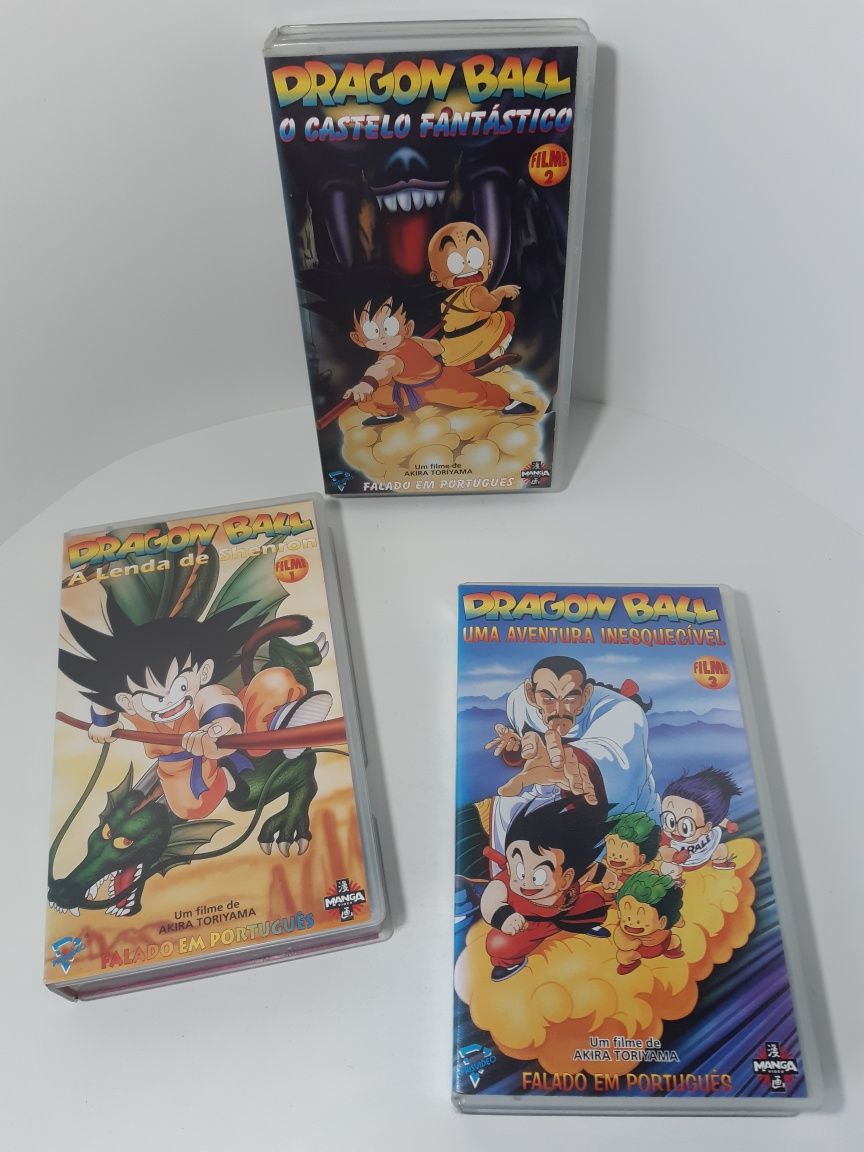 Cassetes VHS do Dragon Ball Z (Português)