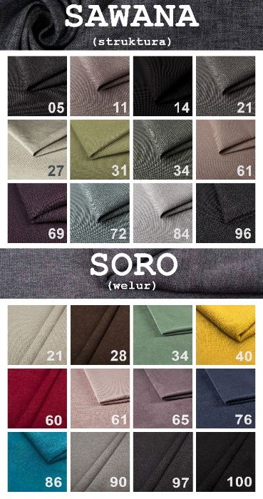 Łóżko tapicerowane LUX 12 180x200 Stelaż + duży pojemnik na pościel