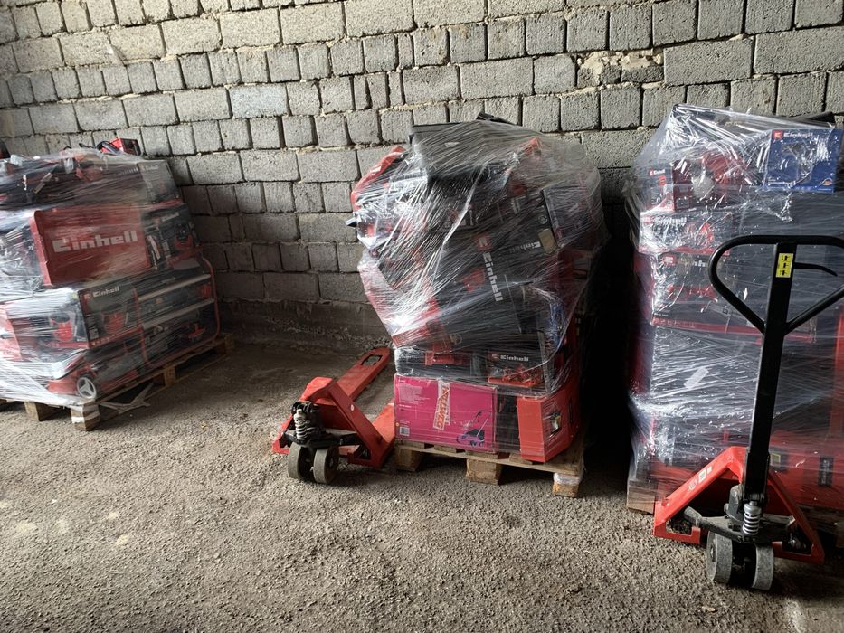 Оптові Постачання інструментів Einhell , Палети 250кг New