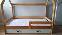 Łóżko dziecięce Domek z szufladą 160x80