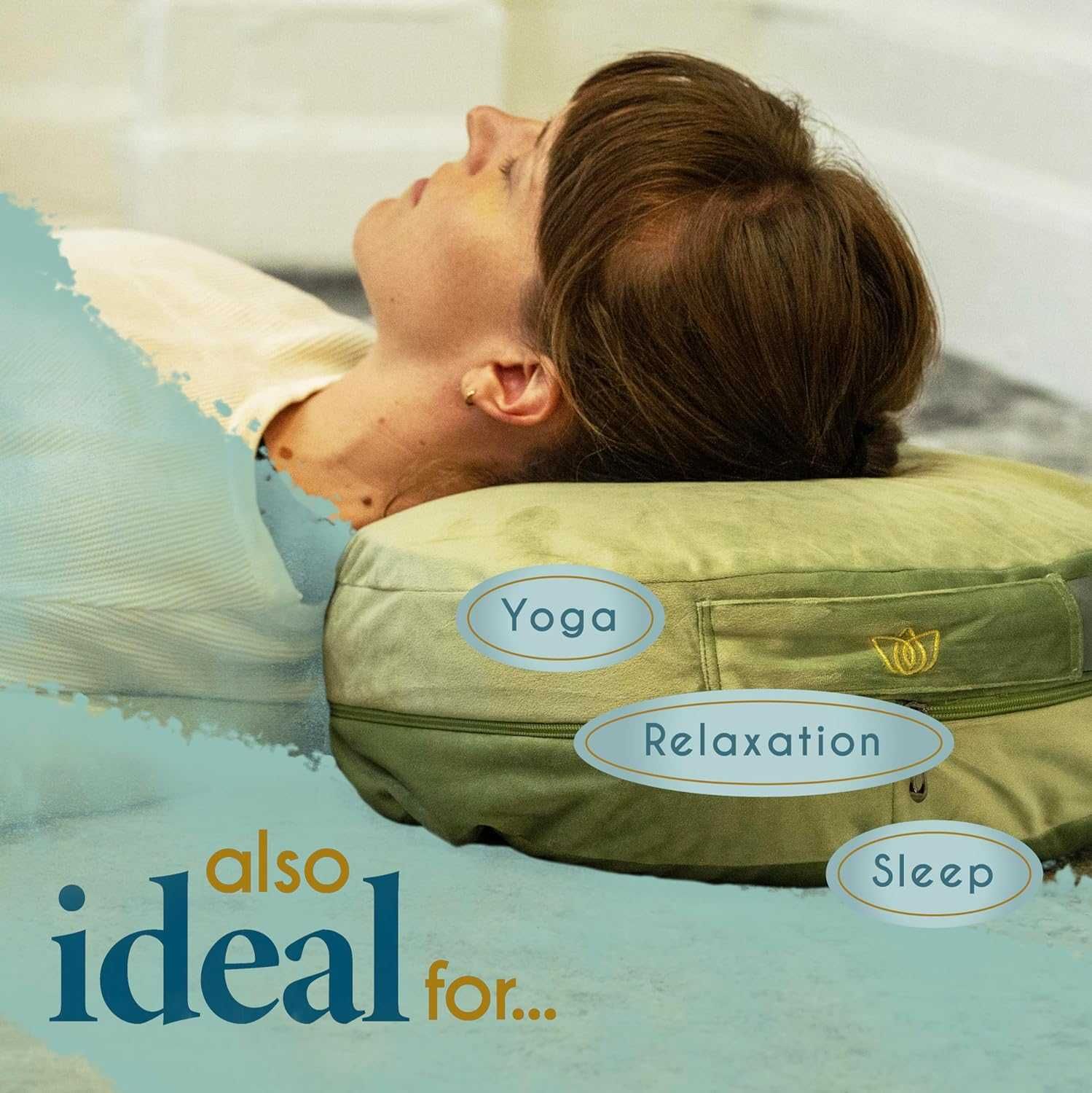 Poduszka do medytacji Florensi wys jakości poduszka gryczana do jogi