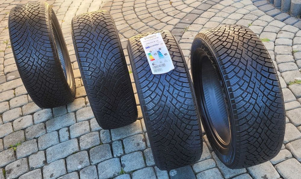 Opony Nokian Hakkapeliitta R5 205/55R16 4szt jak nowe na lód i śnieg