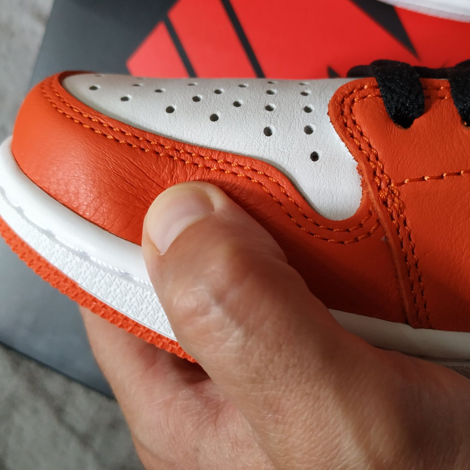 Air Jordan 1 Low Starfish EU 43 US 9.5