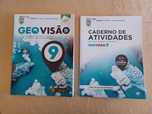 GeoVisão 9 - Geografia - 9.º Ano  (como novos)