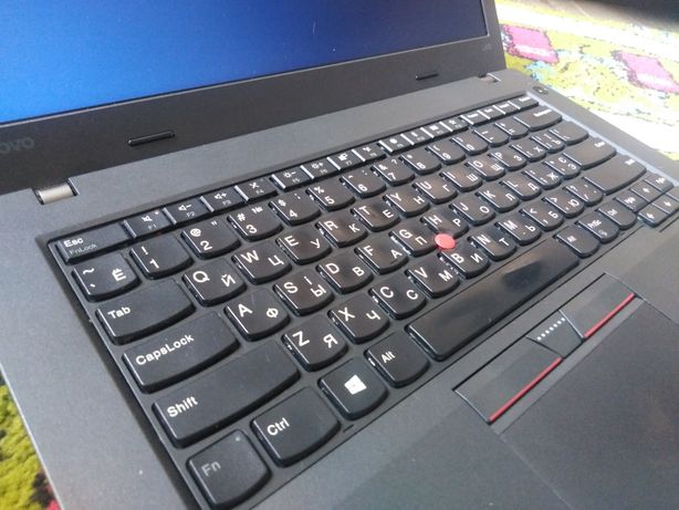 14" FHD ноутубук Lenovo ThinkPad L470, i5-7200U, 8Gb RAM, 256Gb SSD