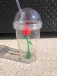 Copo para transporte bebidas (Beauty and the Beast)