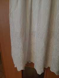haftowana romantyczna biała sukienka Reserved